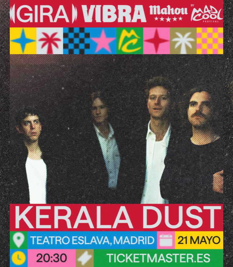 Concierto Kerala Dust. Teatro Eslava 21 de mayo