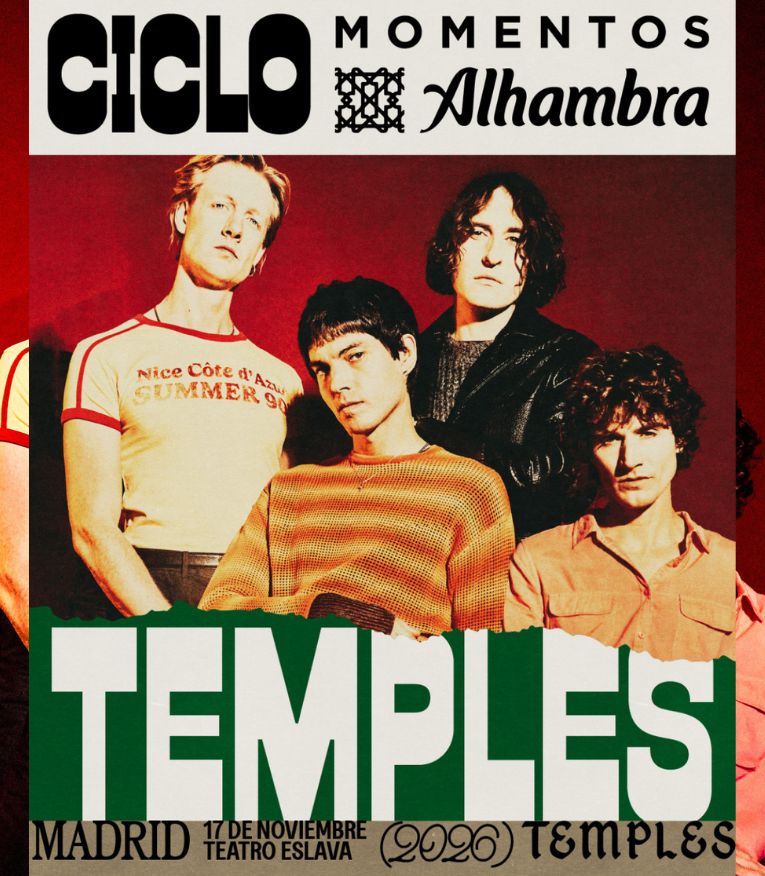 Temples.